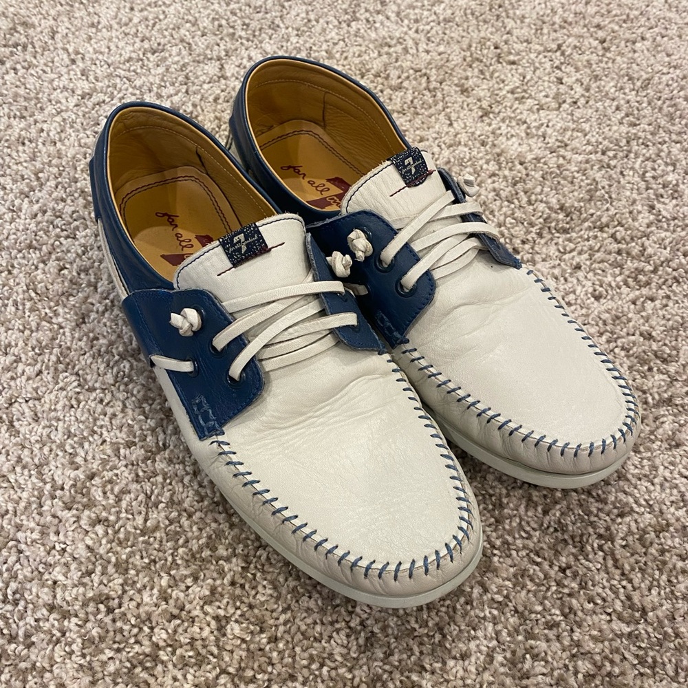 7 for All Mankind Men's Harry Boat Shoe sz 9